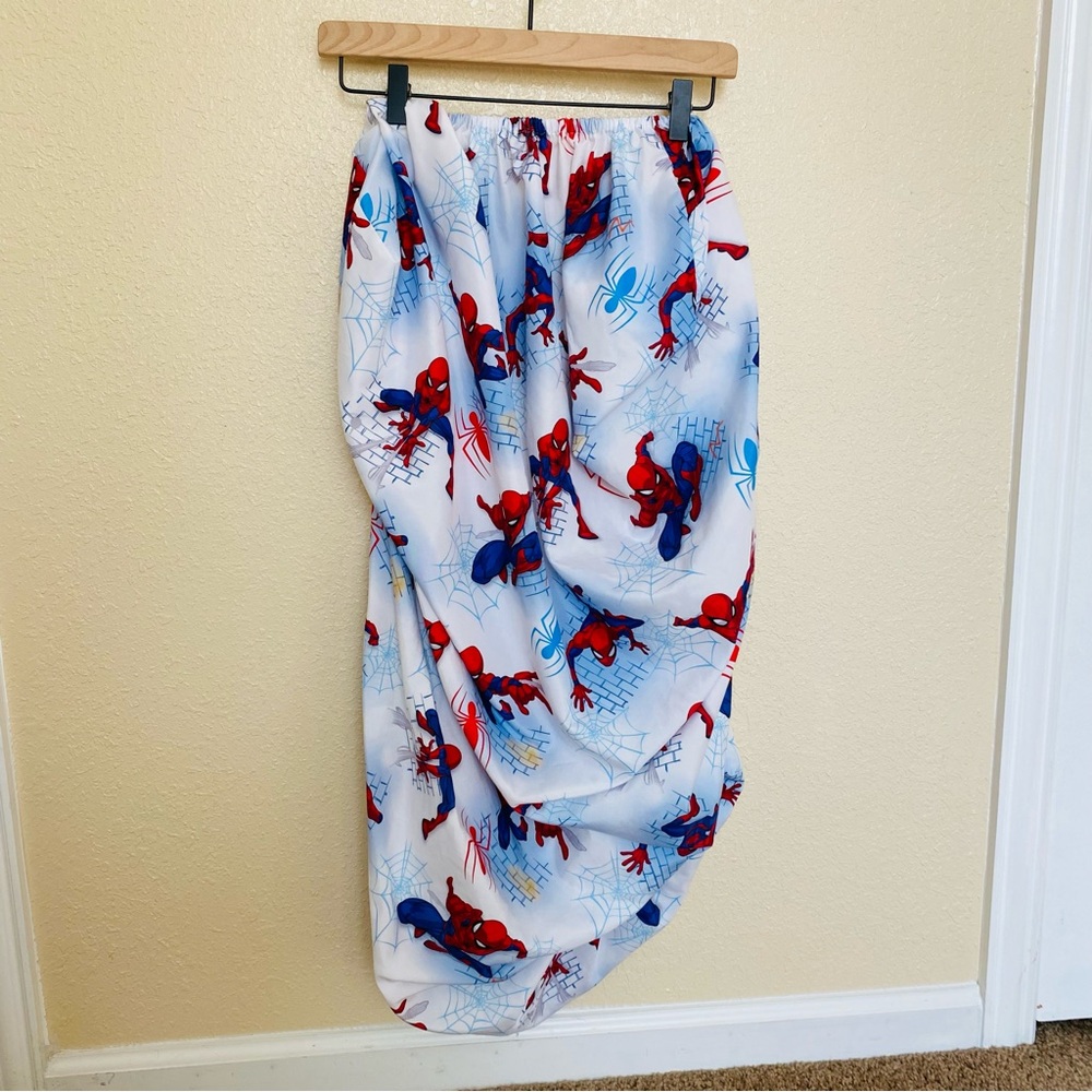Spider-Man Themed Crib Sheet